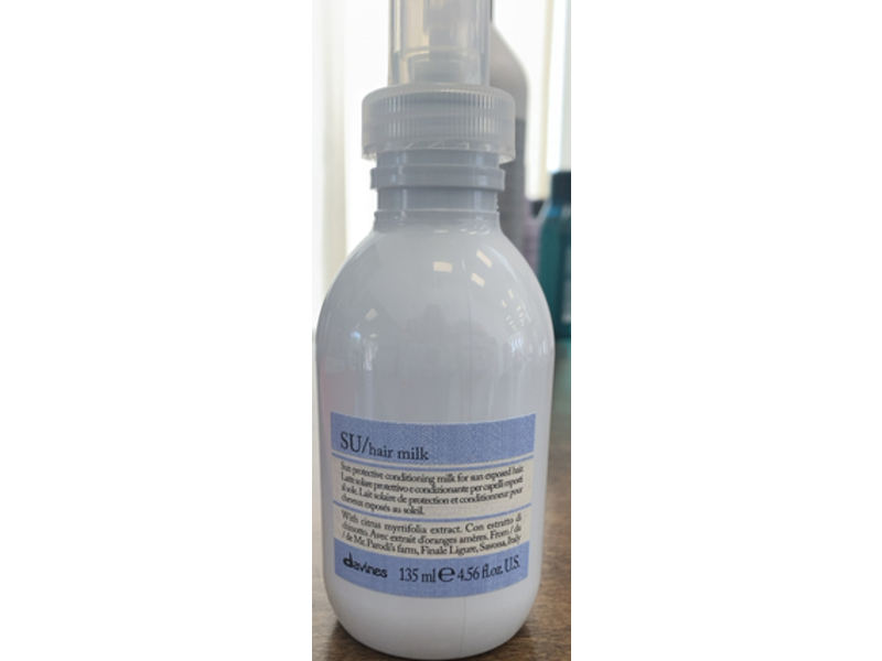 Davines Su Hair Milk, 4.56 fl oz/135 mL