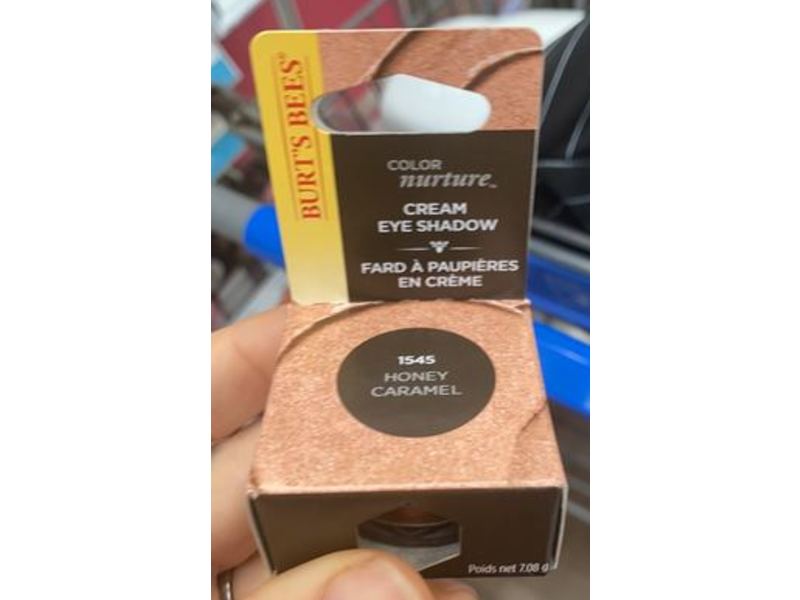 Burts Bees Color Nurture Cream Eye Shadow, Honey Caramel, 0.25 oz/7.08 g