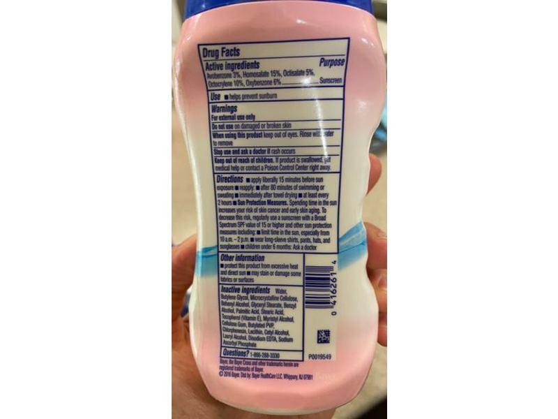 Coppertone Water Babies Pure & Simple Sunscreen Lotion, SPF 50, 6 fl oz / 177 mL