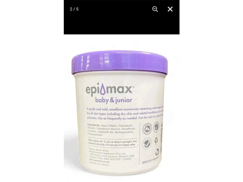 Epimax Baby & Junior Body Cream, 400 g