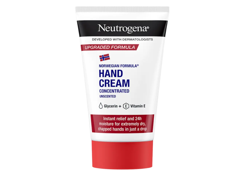 Neutrogena Hand Cream Concentrated, Unscented, 75 mL