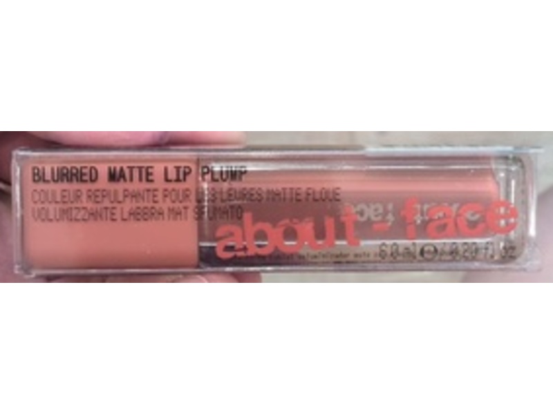 About-Face Blurred Matte Lip Plump, Side Eye, 0.20 fl oz/6.0 mL