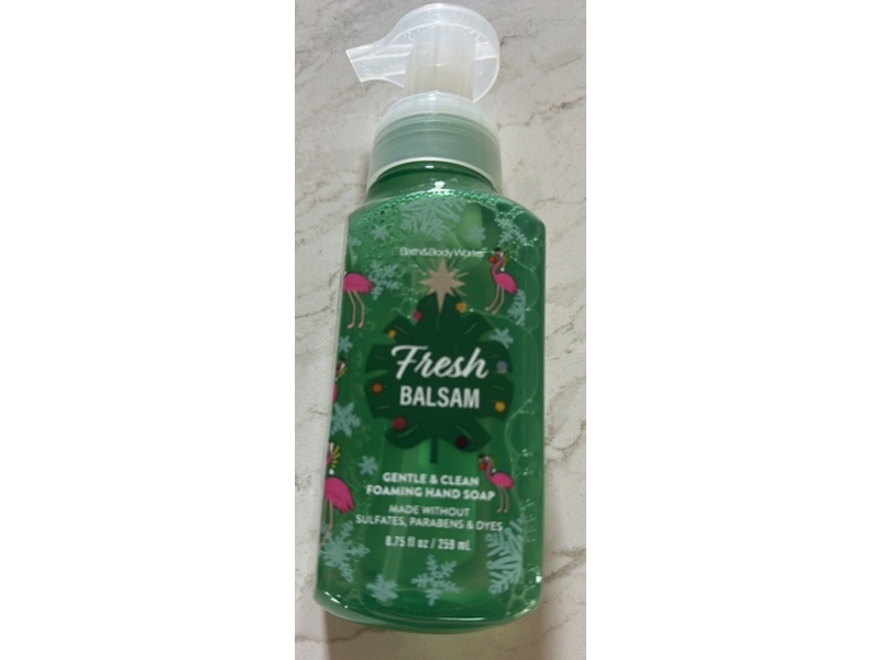 Bath & Body Works Foaming Cleanser, Fresh Balsam, 8.75 fl oz/259 mL