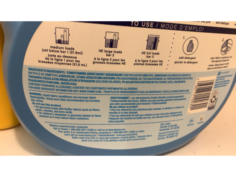 Downy Ultra Laundry Liquid Fabric Softener, April Fresh,150 Loads, 111 fl oz