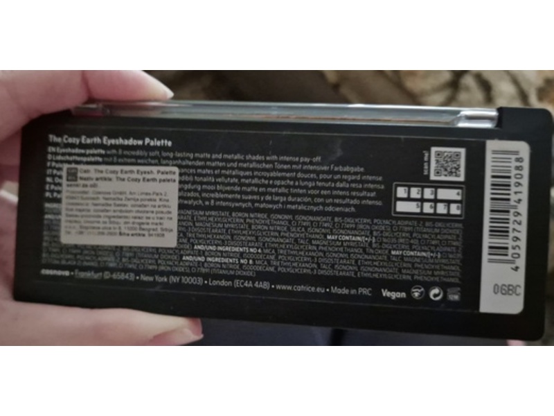 Catrice Cosmetics Eyeshadow Palette, The Cozy Earth, 0.31 oz/9 g