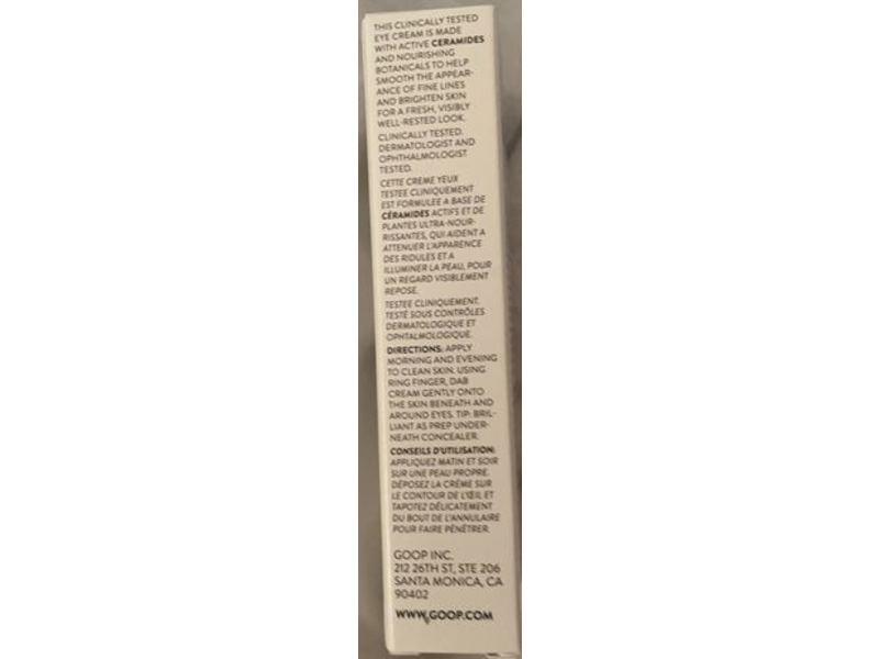 Goop Goopgenes All-In-One Nourishing Eye Cream, 0.5 fl oz/15 mL