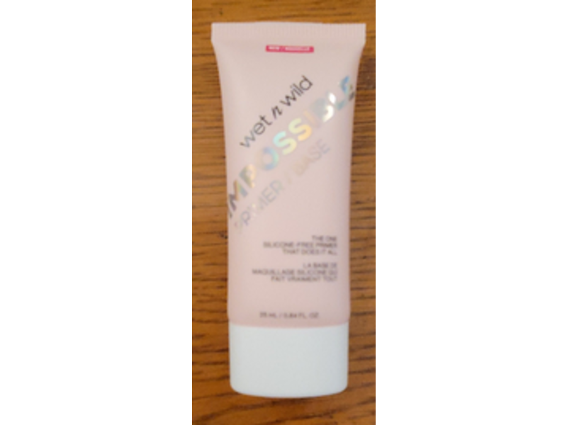 Wet N Wild Impossible Primer, 0.84 fl oz/25 mL