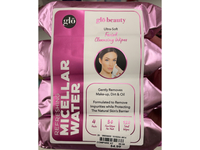 Glo Beauty Facial Cleansing Wipes, Micellar Water - Image 2