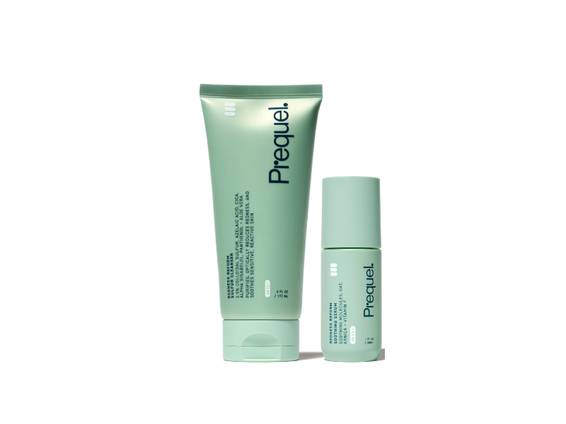 Prequel Skin Redness Reform Serum & Cleanser Duo