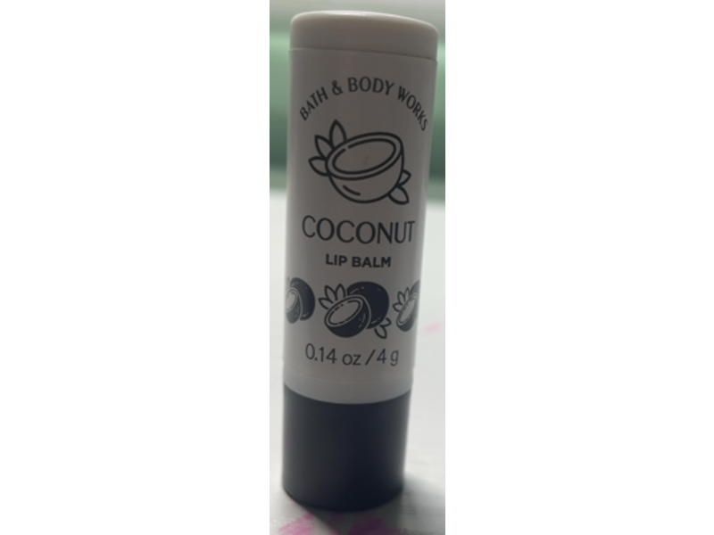 Bath & Body Works Lip Balm, Coconut, 0.14 oz/4 g