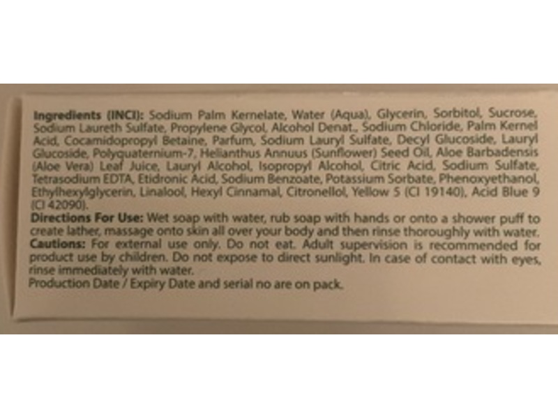 Duru Gentle Cleansing Transparent Body Bar Soap, Aloe Vera, 3.75 fl oz/106 g, Pack Of 9