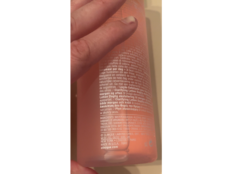 Clinique Clarifying Lotion, 3, 13.5 fl oz/400 mL