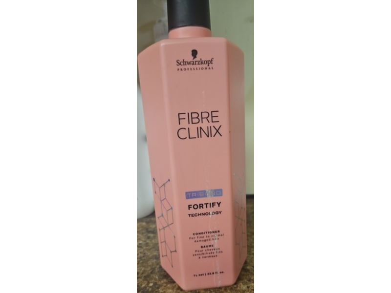 Schwarzkopf Fibre Clinix Tribond Fortify Conditioner, 33.8 fl oz/1 L