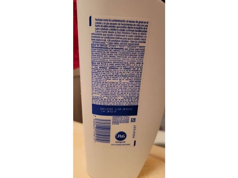 Head & Shoulders Root Strength Shampoo, 375 mL