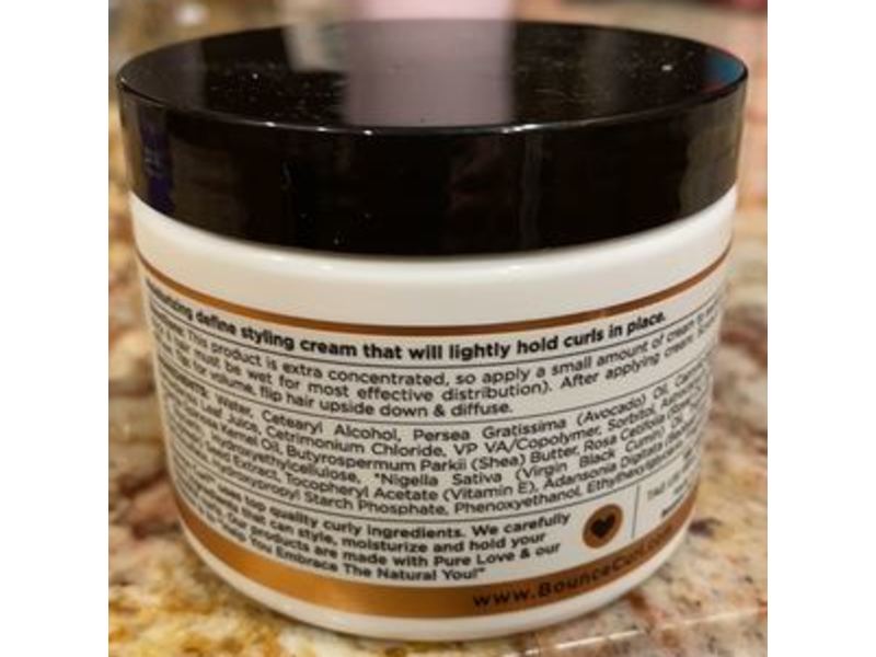 Bounce Curl Clump & Define Cream, Avocado & Rose Oil, 6 fl oz/177 mL