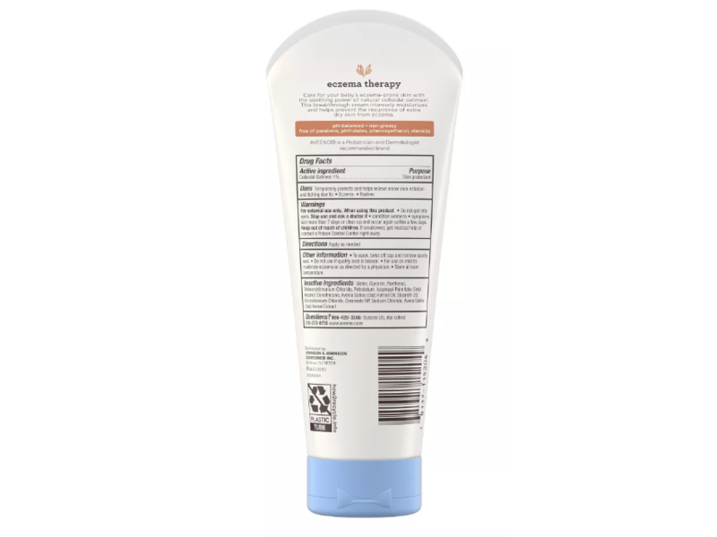 Aveeno Eczema Therapy Moisturizing Cream, 7.3 fl oz/206 mL