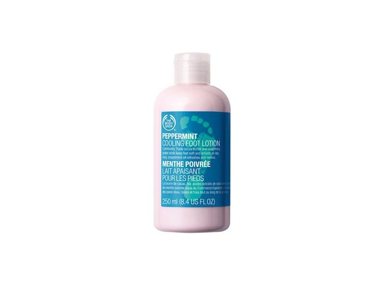 The Body Shop Peppermint Cooling Foot Lotion, 8.4 fl oz and