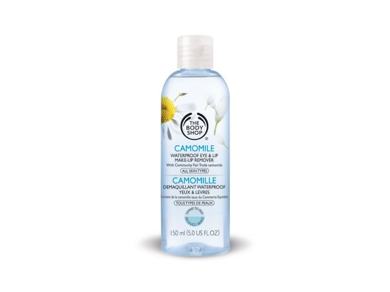 The Body Shop Camomile Waterproof Eye/Lip MakeUp Remover for Unisex, 5