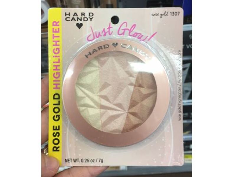 Hard Candy Just Glow Highlighter, 1307 Rose Gold, 0.25 oz/7 g