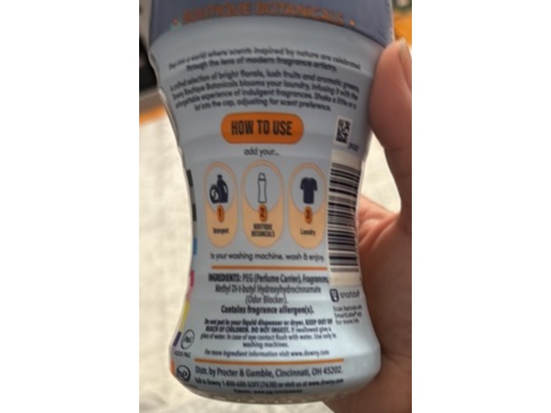 Downy Laundry Scent Booster, Citrea, 4.8 oz/136 g
