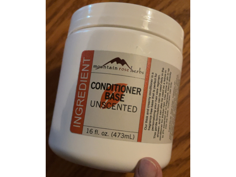 Mountain Rose Herbs Ingredient Conditioner Base, 16 fl oz/473 mL