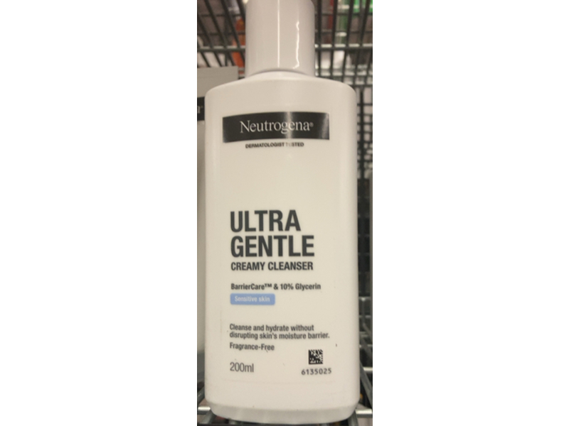 Neutrogena Ultra Extra Gentle Creamy Cleanser, 200 mL