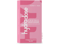 Mother's Dose Hydradose Vaginal Moisturizer Suppository, Hyaluronic Acid + Sodium Salt, 2 g, 10 Count - thumbnail 1