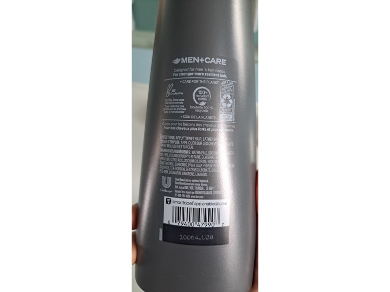 Dove Hair Defense 2 in 1 Shampoo + Conditioner, 12 fl oz/355 mL
