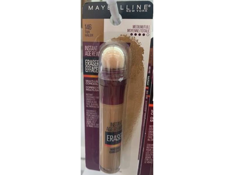 Maybelline New York Instant Age Rewind Eraser Multi-Use Concealer, 146 Tan, 0.2 fl oz/6.0 mL