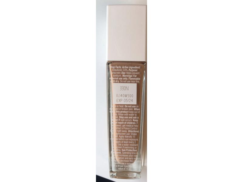 Lancome Teint Idol Ultra Wear Care & Glow, 330N, SPF 27, 1 oz/30 mL