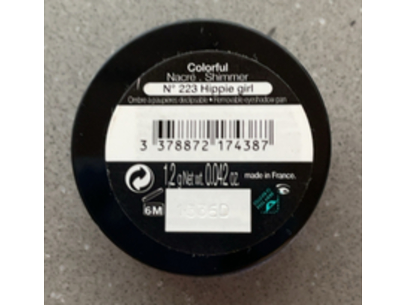 Sephora Colourful Nacre Shimmer, 223 Hippie Girl, 0.042 oz/1.2 g