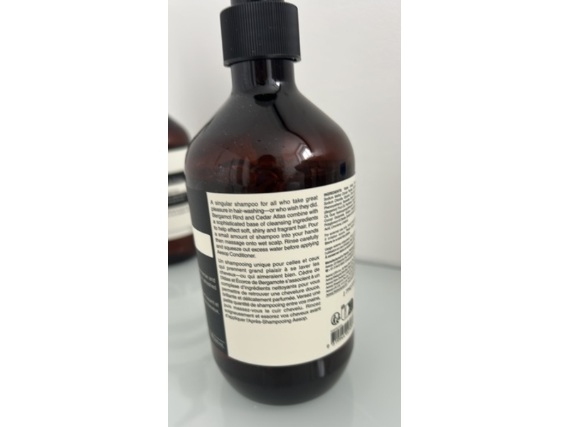 Aesop Shampoo, 16.9 fl oz/500 mL