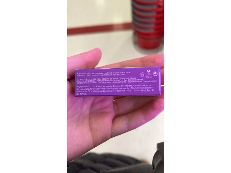 Winky Lux Womens Purple Flower Lip Balm