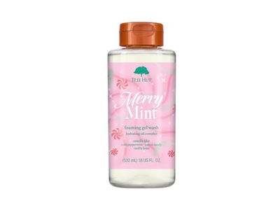 Tree Hut Foaming Gel Wash, Merry Mint, 18 fl oz/532 mL