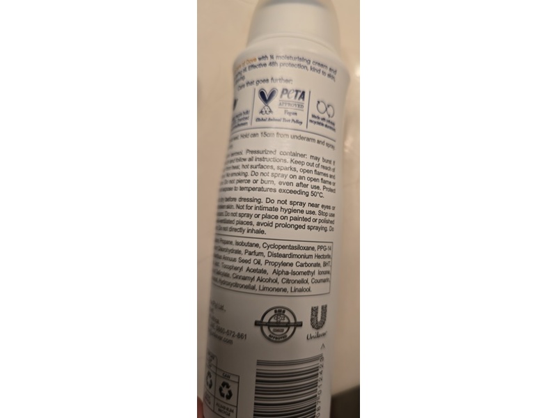 Dove 48h Invisible Dry Antiperspirant, 150 mL
