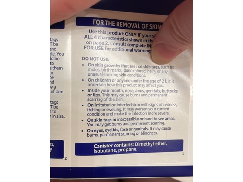 Walgreens Freeze Skin Tag Remover, 8 Count