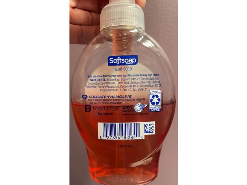 Softsoap Autumn Leaves Hand Soap, Apple Scent, 5.5 fl oz/162 mL