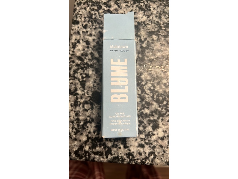 Blume Meltdown Oil For Acne Prone Skin, 0.5 oz/13 mL
