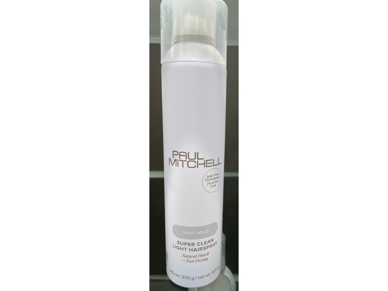 John Paul Mitchell Super Clean Light Hairspray, Soft Hold, 9.5 oz/315 mL