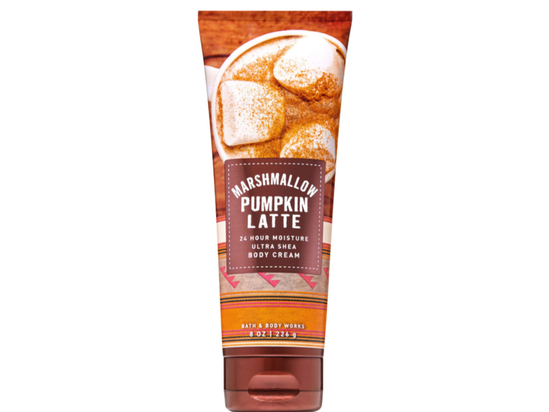 Bath & Body Works Ultra Shea Body Cream, Marshmallow Pumpkin Latte, 8 oz/226 g