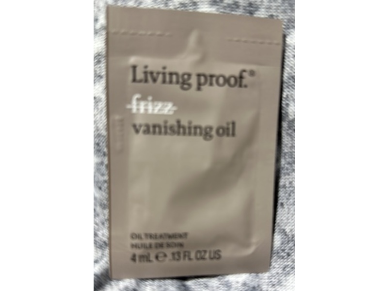 Living Proof Frizz Vanishing Oil Treatment, 0.13 fl oz/4 mL