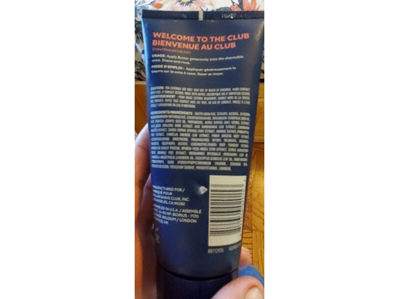 DSC Shave Butter, Sensitive Skin, 6 fl oz/177 mL