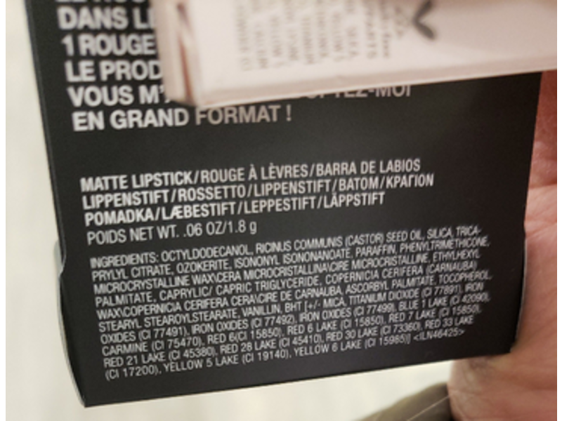 M.A.C. Matte Lipstick, Whirl, 0.06 oz/1.8 g