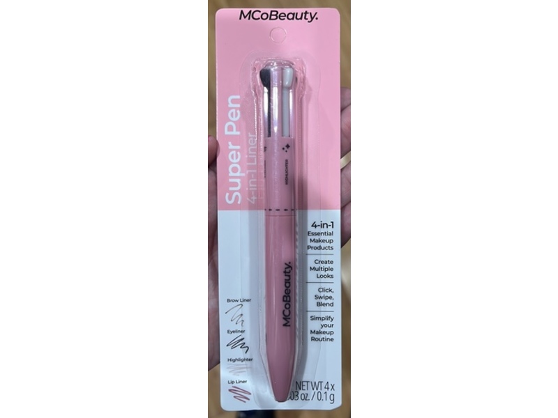 MCoBeauty Super Pen 4-In-1 Liner, 0.03 oz/0.1 g