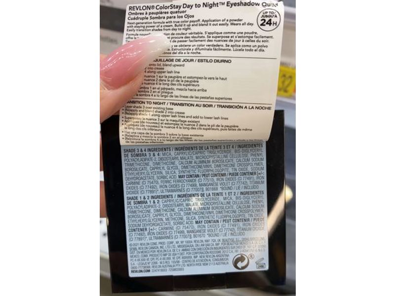 Revlon Color Stay Day To Night Eyeshadow Quad, 560 Stylish, 0.16 oz