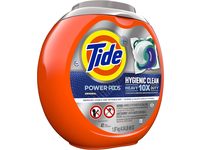 Tide Hygienic Clean Heavy 10x Duty Power Pods Laundry Detergent, Original, 69 oz/1.97 kg, 41 Pacs - thumbnail 1