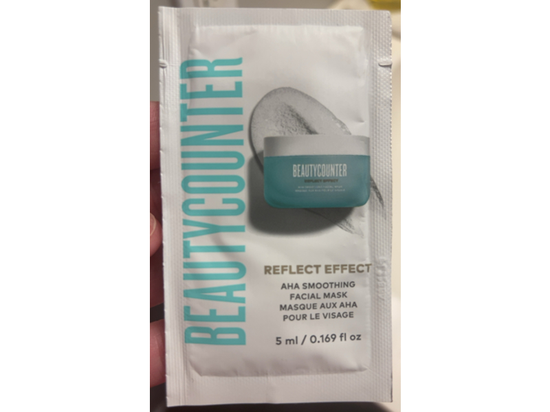 BeautyCounter Reflect Effect Aha Smoothing Facial Mask, 0.169 fl oz/5 mL