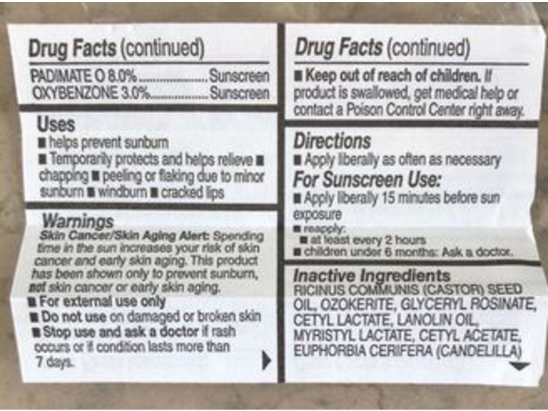 Elizabeth Arden Eight Hour Cream Lip Protectant Stick Sunscreen, SPF 15, 0.13 oz/3.7 g