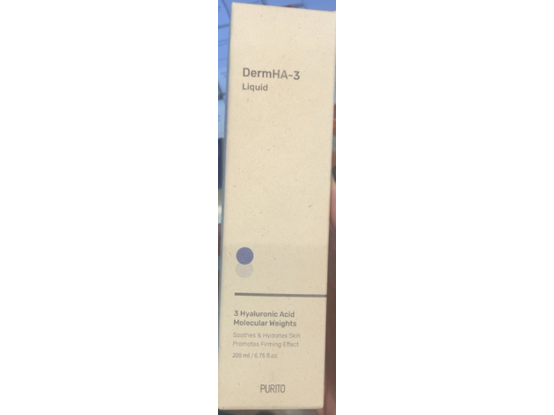 Purito DermHA-3 Liquid, 6.76 fl oz/200 mL