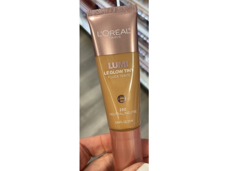 L'Oreal Paris Lumi Le Glow Skin Tint, 230 Neutral, 0.84 fl oz/25 mL